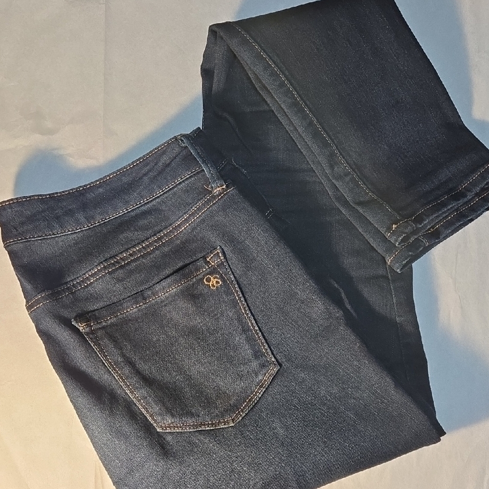 Jessica Simpson Dark Blue Ankle & Cropped Jeans